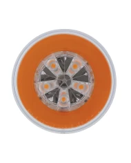 (CARD) 18 LED 4” ROUND “GLO” LIGHT - AMER LED/AMBER LENS (CARD) 18 LED 4” ROUND “GLO” LIGHT - AMER LED/AMBER LENS