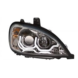 UP31257-Chrome Projection Headlight With LED Position Light For 2001-2020 Freightliner Columbia - Passenger