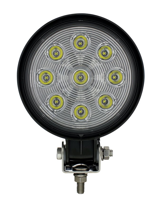 (CARD) 9 HIGH POWER 3 WATT LED "COMPETITION SERIES" WORK LIGHT