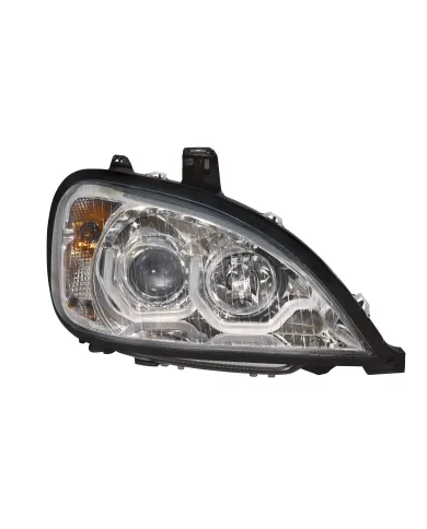 UP31257-Chrome Projection Headlight With LED Position Light For 2001-2020 Freightliner Columbia - Passenger