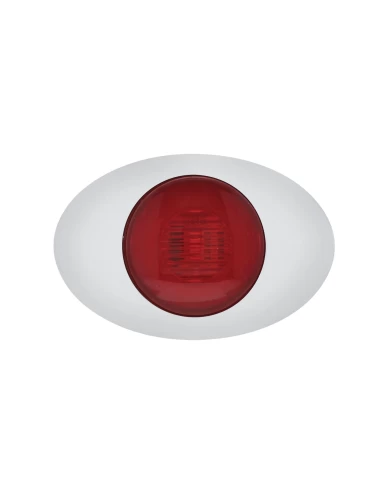 (CARD) 5 LED "M3 MILLENNIUM" CLEARANCE/MARKER LIGHT - GLO LIGHT - RED LED/RED LENS (CARD) 5 LED "M3 MILLENNIUM" CLEARANCE/MARKER LIGHT - GLO LIGHT - RED LED/RED LENS
