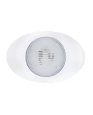 (CARD) 5 LED "M3 MILLENNIUM" CLEARANCE/MARKER LIGHT - GLO LIGHT - AMBER LED/CLEAR LENS