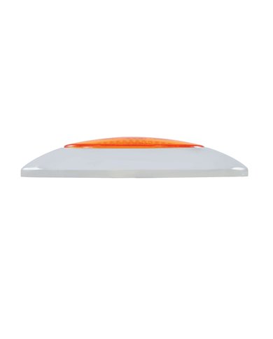 (CARD) 6 LED "M5 MILLENNIUM" MARKER LIGHT - GLO LIGHT- AMBER LED/AMBER LENS (CARD) 6 LED "M5 MILLENNIUM" MARKER LIGHT - GLO LIGHT- AMBER LED/AMBER LENS