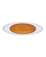 (CARD) 13 LED "M1 MILLENNIUM" MARKER LIGHT - GLO LIGHT - AMBER LED/AMBER LENS