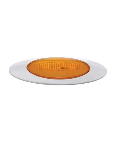 (CARD) 13 LED "M1 MILLENNIUM" MARKER LIGHT - GLO LIGHT - AMBER LED/AMBER LENS (CARD) 13 LED "M1 MILLENNIUM" MARKER LIGHT - GLO LIGHT - AMBER LED/AMBER LENS