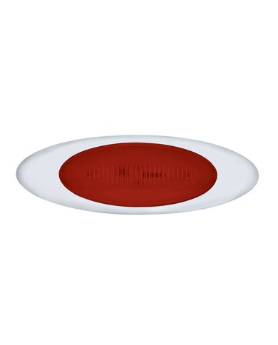 (CARD) 13 LED "M1 MILLENNIUM" MARKER LIGHT - GLO LIGHT - RED LED/RED LENS (CARD) 13 LED "M1 MILLENNIUM" MARKER LIGHT - GLO LIGHT - RED LED/RED LENS