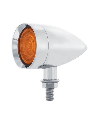 (CARD) 9 AMBER LED MINI BULLET LIGHT - AMBER (CARD) 9 AMBER LED MINI BULLET LIGHT - AMBER