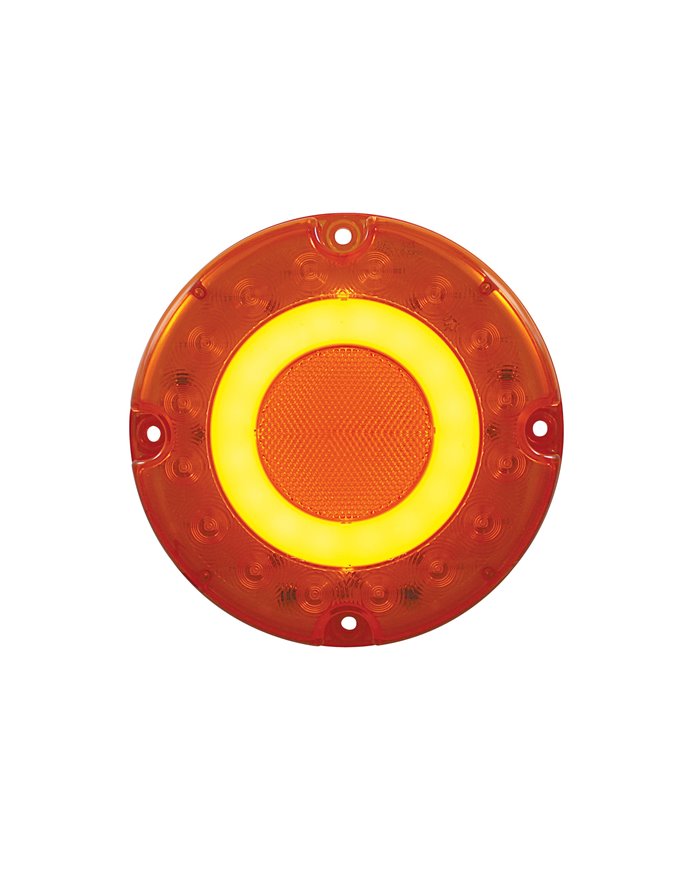 (CARD) 32 AMBER LED 7" S/T/T & P/T/C LIGHT - AMBER (CARD) 32 AMBER LED 7" S/T/T & P/T/C LIGHT - AMBER