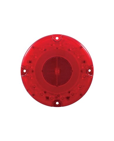 (CARD) 32 RED LED 7" S/T/T & P/T/C LIGHT - RED (CARD) 32 RED LED 7" S/T/T & P/T/C LIGHT - RED