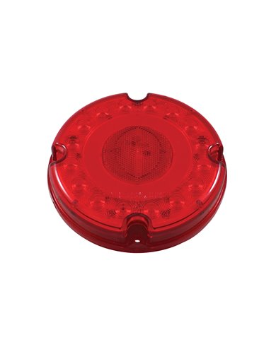 (CARD) 32 RED LED 7" S/T/T & P/T/C LIGHT - RED (CARD) 32 RED LED 7" S/T/T & P/T/C LIGHT - RED