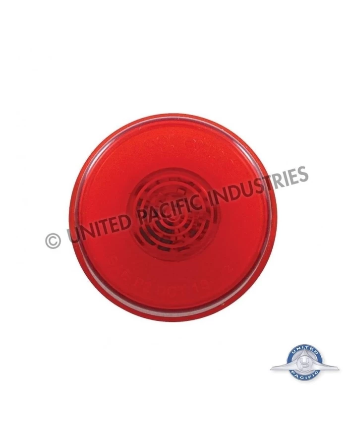 (CARD) 6 RED LED 2" CLEARANCE/MARKER "GLO" LIGHT - RED LENS (CARD) 6 RED LED 2" CLEARANCE/MARKER "GLO" LIGHT - RED LENS