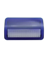 (BULK) 2006+ PETERBILT PASSENGER DOOR LIGHT LENS - BLUE