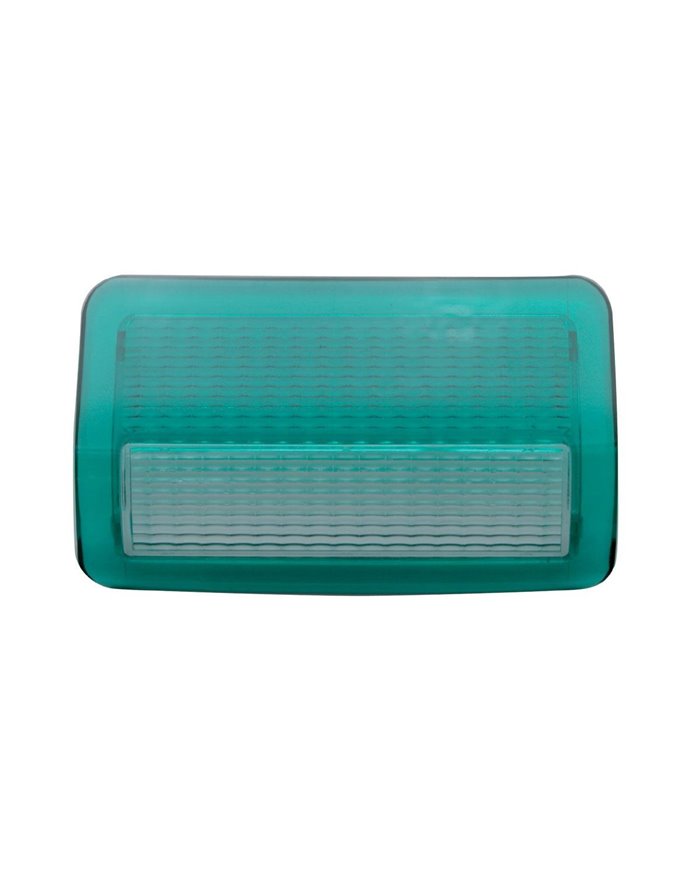 (BULK) 2006+ PETERBILT PASSENGER DOOR LIGHT LENS - GREEN