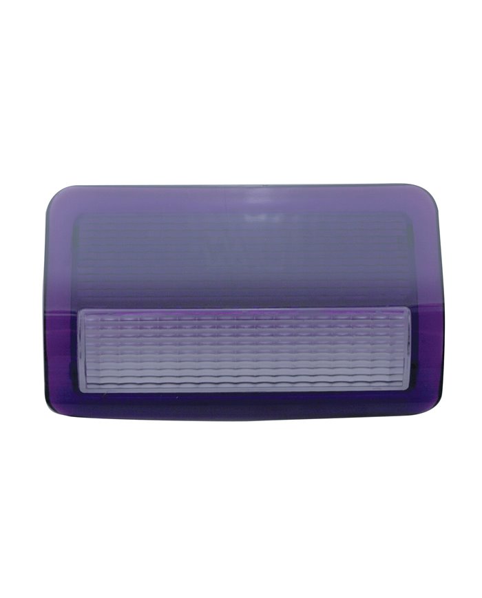 (BULK) 2006+ PETERBILT PASSENGER DOOR LIGHT LENS - PURPLE