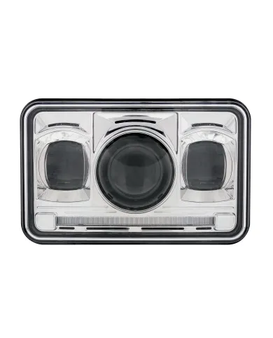 UP31274-ULTRALIT - 11 High Power LED 4" X 6" Projection Headlight - Low Beam