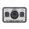 UP31274-ULTRALIT - 11 High Power LED 4" X 6" Projection Headlight - Low Beam