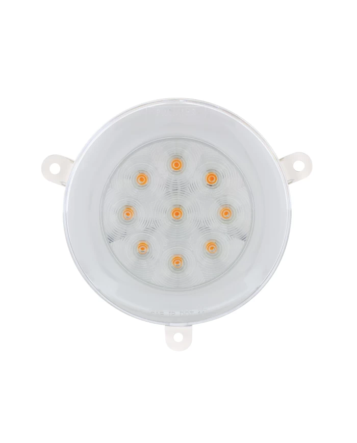 (CARD) 21 LED 05+ FREIGHTLINER CENTURY SIGNAL LIGHT - GLO LIGHT - AMBER LED / CLEAR LENS