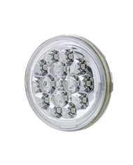 (CARD) 15 AMBER LED 2 3/8" HARLEY TURN SIGNAL - CLEAR LENS