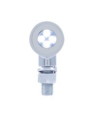 (CARD) 4 LED MINI BULLET MARKER LIGHT - WHITE (CARD) 4 LED MINI BULLET MARKER LIGHT - WHITE