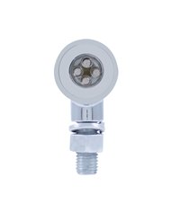 (CARD) 4 LED MINI BULLET MARKER LIGHT - WHITE (CARD) 4 LED MINI BULLET MARKER LIGHT - WHITE