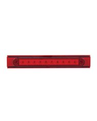 (BULK) LED CONSPICUITY REFLECTOR PLATE LIGHT - RED HOUSING, RED/RED LENS (BULK) LED CONSPICUITY REFLECTOR PLATE LIGHT - RED HOUSING, RED/RED LENS