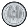UP31284-7" Crystal Headlight With Amber LED Halo Ring