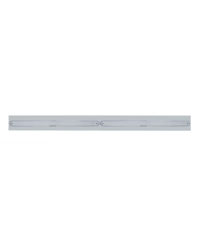 (BULK) LED CHROME TOP MUD FLAP PLATE WITH 14 RED LED LIGHT BAR X 2 - CHROME LENS (BULK) LED CHROME TOP MUD FLAP PLATE WITH 14 RED LED LIGHT BAR X 2 - CHROME LENS