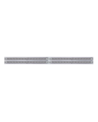 (BULK) LED CHROME TOP MUD FLAP PLATE WITH 14 RED LED LIGHT BAR X 4 - CLEAR LENS (BULK) LED CHROME TOP MUD FLAP PLATE WITH 14 RED LED LIGHT BAR X 4 - CLEAR LENS