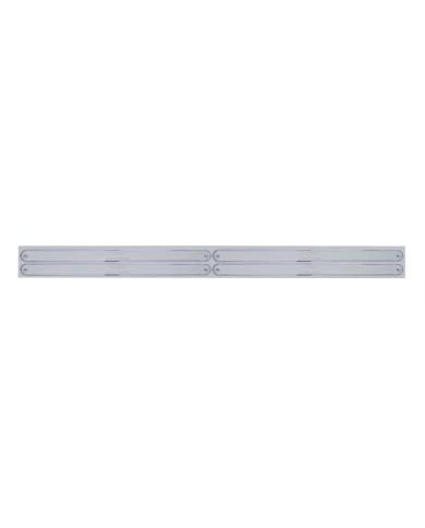 (BULK) LED CHROME TOP MUD FLAP PLATE WITH 14 RED LED LIGHT BAR X 4 - CHROME LENS (BULK) LED CHROME TOP MUD FLAP PLATE WITH 14 RED LED LIGHT BAR X 4 - CHROME LENS