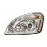 UP31286-Chrome Projection Headlight With White LED Position Light For 2008-2017 Freightliner Cascadia - Driver
