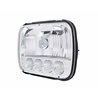 UP31297-ULTRALIT - 5 High Power LED 5" X 7" Crystal Headlight - High & Low Beam