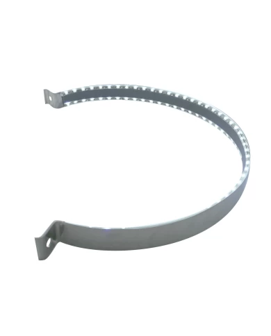 (BULK) 90 LED STAINLESS PETERBILT AIR CLEANER STRAP - WHITE (BULK) 90 LED STAINLESS PETERBILT AIR CLEANER STRAP - WHITE