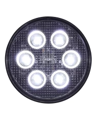 (BULK) 6 HIGH POWER 3 WATT LED PAR 36 LIGHT - 12V/24V APPLICATION