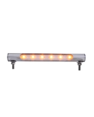 (CARD) 6 LED STAINLESS STEEL TUBE LIGHT - AMBER (CARD) 6 LED STAINLESS STEEL TUBE LIGHT - AMBER