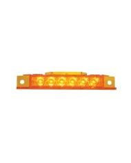 (CARD) 6 AMBER LED VOLVO VNL CAB LIGHT - AMBER LENS (CARD) 6 AMBER LED VOLVO VNL CAB LIGHT - AMBER LENS