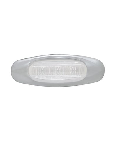 (BULK) 3 RED LED CLEARANCE/MARKER LIGHT - CLEAR LENS (BULK) 3 RED LED CLEARANCE/MARKER LIGHT - CLEAR LENS
