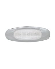 (BULK) 3 RED LED CLEARANCE/MARKER LIGHT - CLEAR LENS