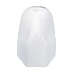 UP10084-1-1/2" X 2-3/4" Chrome Plastic Tall Nut Covers - Push-On (Color Box of 20)