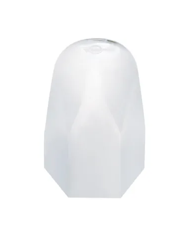 UP10084-1-1/2" X 2-3/4" Chrome Plastic Tall Nut Covers - Push-On (Color Box of 20)