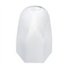 UP10084-1-1/2" X 2-3/4" Chrome Plastic Tall Nut Covers - Push-On (Color Box of 20)