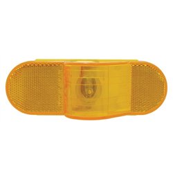 UP31321-6" Oval Mid Trailer Turn Signal Light - Amber Lens