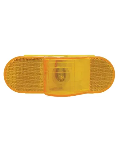 UP31321-6" Oval Mid Trailer Turn Signal Light - Amber Lens
