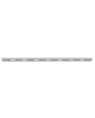 (BULK) STAINLESS STEEL 79.5" X 3.5" BUMPER LIGHT BRACKET WITH EIGHT 4 RED LED REFLECTOR LIGHT - CLEAR LENS (BULK) STAINLESS STEEL 79.5" X 3.5" BUMPER LIGHT BRACKET WITH EIGHT 4 RED LED REFLECTOR LIGHT - CLEAR LENS