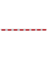(BULK) STAINLESS STEEL 79.5" X 3.5" BUMPER LIGHT BRACKET WITH EIGHT 21 RED LED RECTANGULAR LIGHT - RED LENS (BULK) STAINLESS STEEL 79.5" X 3.5" BUMPER LIGHT BRACKET WITH EIGHT 21 RED LED RECTANGULAR LIGHT - RED LENS
