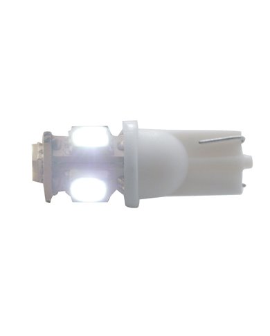(2/CARD) 5 WHITE LED 360 DEGREE 194 BULB (2/CARD) 5 WHITE LED 360 DEGREE 194 BULB