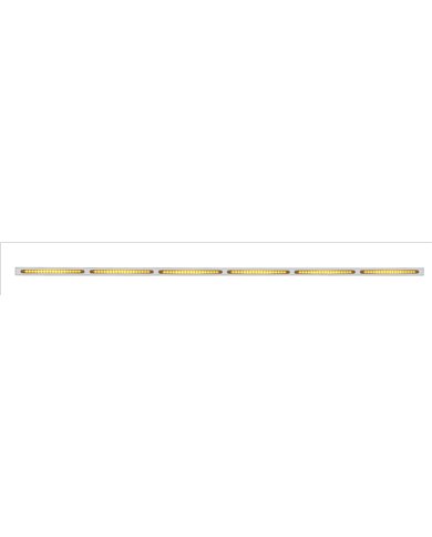 (BULK) STAINLESS STEEL 79 1/2" LIGHT BRACKET W/ SIX 19 AMBER LED 12" REFLECTOR LIGHT BAR - AMBER LENS (BULK) STAINLESS STEEL 79 1/2" LIGHT BRACKET W/ SIX 19 AMBER LED 12" REFLECTOR LIGHT BAR - AMBER LENS