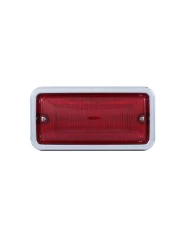 *CLOSEOUT* (CARD) 12 LED DOOR/INTERIOR LIGHT - RED