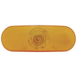 UP31361-6" Oval Turn Signal Light - Amber Lens