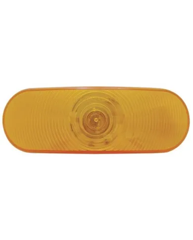 UP31361-6" Oval Turn Signal Light - Amber Lens