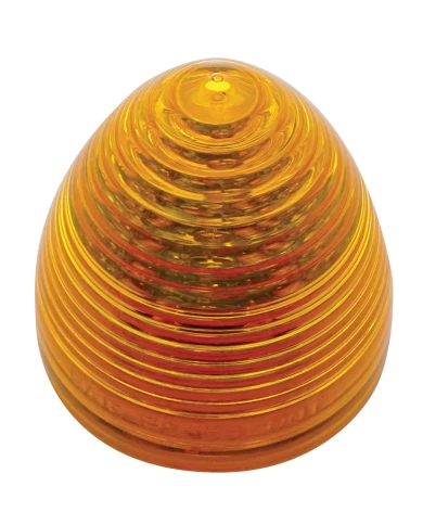 (CARD) 9 AMBER LED 2" BEEHIVE CLEARANCE/MARKER LIGHT - AMBER LENS (CARD) 9 AMBER LED 2" BEEHIVE CLEARANCE/MARKER LIGHT - AMBER LENS
